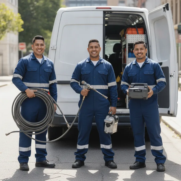 Destapar Drenajes equipo en San Agustin
